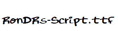 RonDRs-Script.ttf