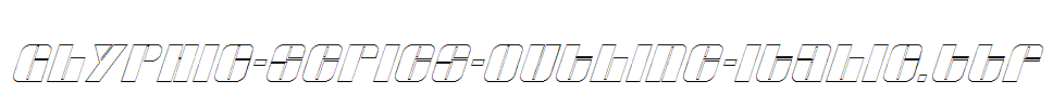 Glyphic-Series-Outline-Italic.ttf