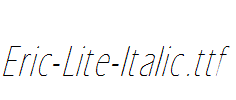 Eric-Lite-Italic.ttf