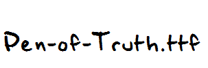 Pen-of-Truth.ttf