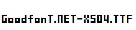 GoodfonT.NET-XS04.ttf