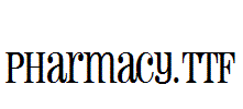 Pharmacy.ttf