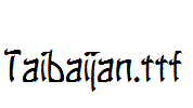 Taibaijan.ttf