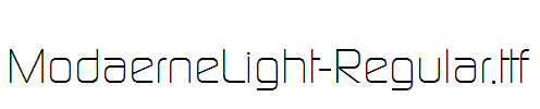 ModaerneLight-Regular.ttf