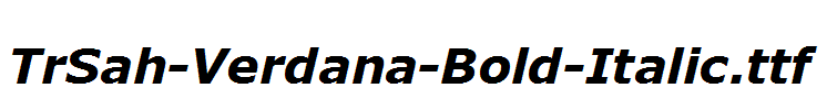 TrSah-Verdana-Bold-Italic.ttf