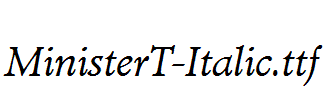 MinisterT-Italic.ttf