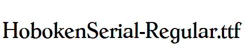 HobokenSerial-Regular.ttf