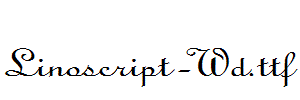 Linoscript-Wd.ttf