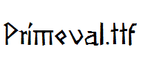 Primeval.ttf