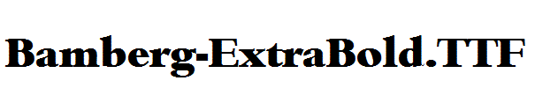 Bamberg-ExtraBold.ttf