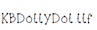 KBDottyDot.ttf