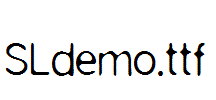 SLdemo.ttf