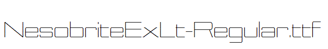 NesobriteExLt-Regular.ttf