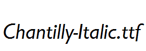 Chantilly-Italic.ttf