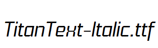 TitanText-Italic.ttf