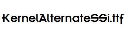 KernelAlternateSSi.ttf