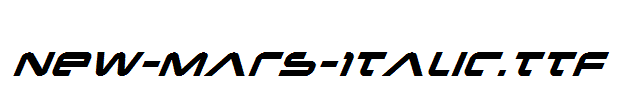 New-Mars-Italic.ttf