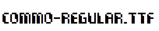 Commo-Regular.ttf