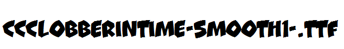 CCClobberinTime-Smooth1-.ttf