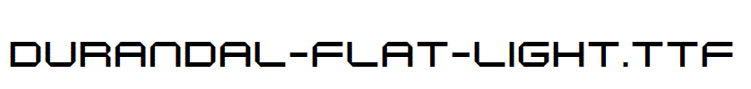 Durandal-Flat-Light.ttf