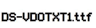 DS-VDOTXT1.ttf