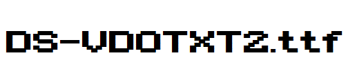 DS-VDOTXT2.ttf