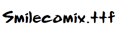 Smilecomix.ttf