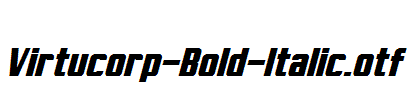 Virtucorp-Bold-Italic.otf