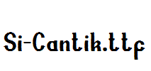 Si-Cantik.ttf