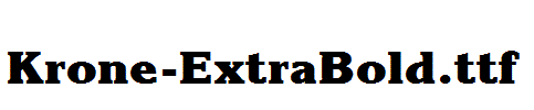 Krone-ExtraBold.ttf