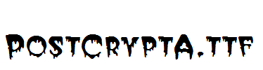 PostCryptA.ttf