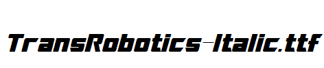 TransRobotics-Italic.ttf