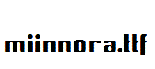 miinnora.ttf