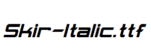 Skir-Italic.ttf