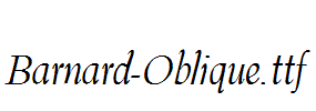 Barnard-Oblique.ttf