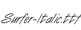 Surfer-Italic.ttf