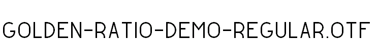 Golden-Ratio-Demo-Regular.otf