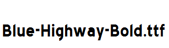 Blue-Highway-Bold.ttf