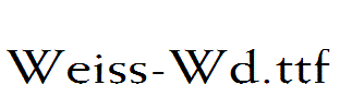 Weiss-Wd.ttf