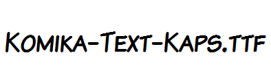 Komika-Text-Kaps.ttf