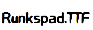 Runkspad.ttf