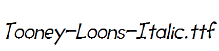 Tooney-Loons-Italic.ttf