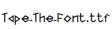 Tape-The-Font.ttf