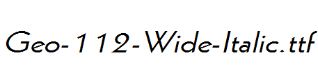 Geo-112-Wide-Italic.ttf