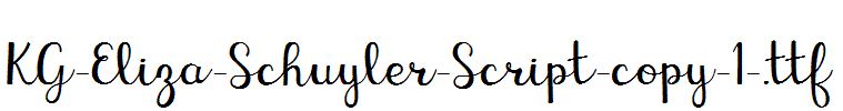 KG-Eliza-Schuyler-Script-copy-1-.ttf