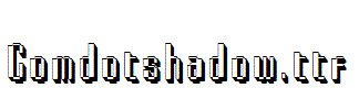 Comdotshadow.ttf