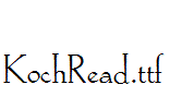 KochRead.ttf