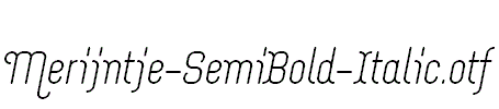 Merijntje-SemiBold-Italic.otf