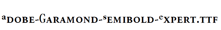 Adobe-Garamond-Semibold-Expert.ttf