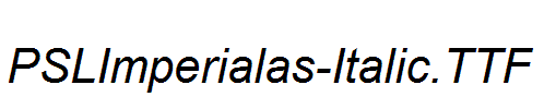 PSLImperialas-Italic.ttf